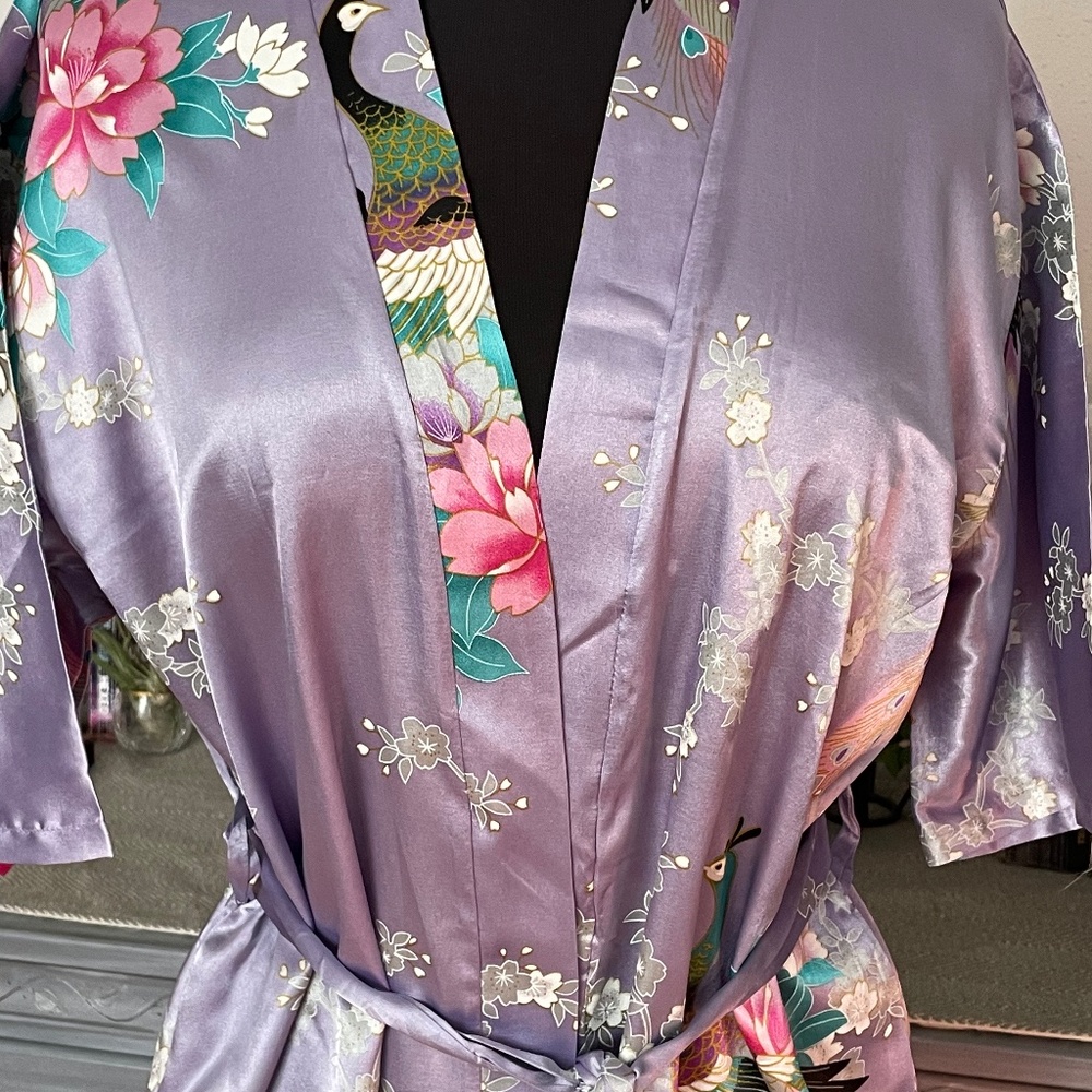 50% silk robe